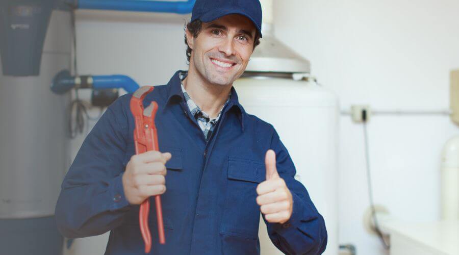 Professional clogged toilet repair in Brighton, MO